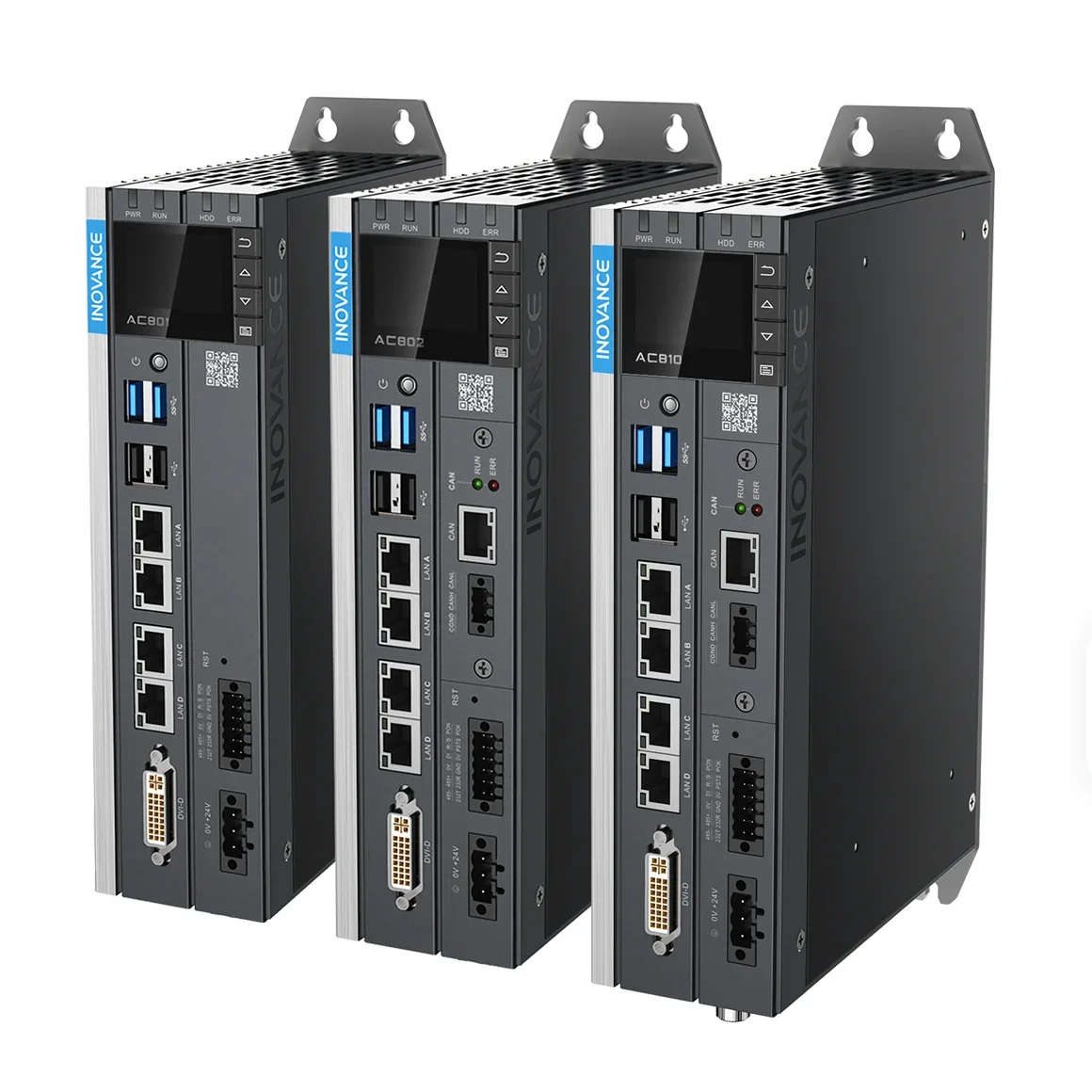 Inovance AC800 AC700 Series Intelligent Machine Controller Hardware AC810-0122-U0R0 High-performance Smart PLC Original New