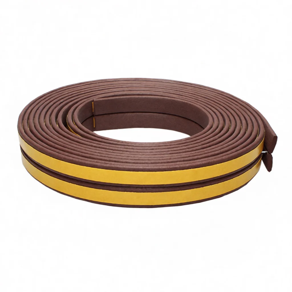 Self Adhesive Weather Strip Foam Seal For Door Window Sound Insulation Dustproof Windproof Barrier Gap Filler House Hardware