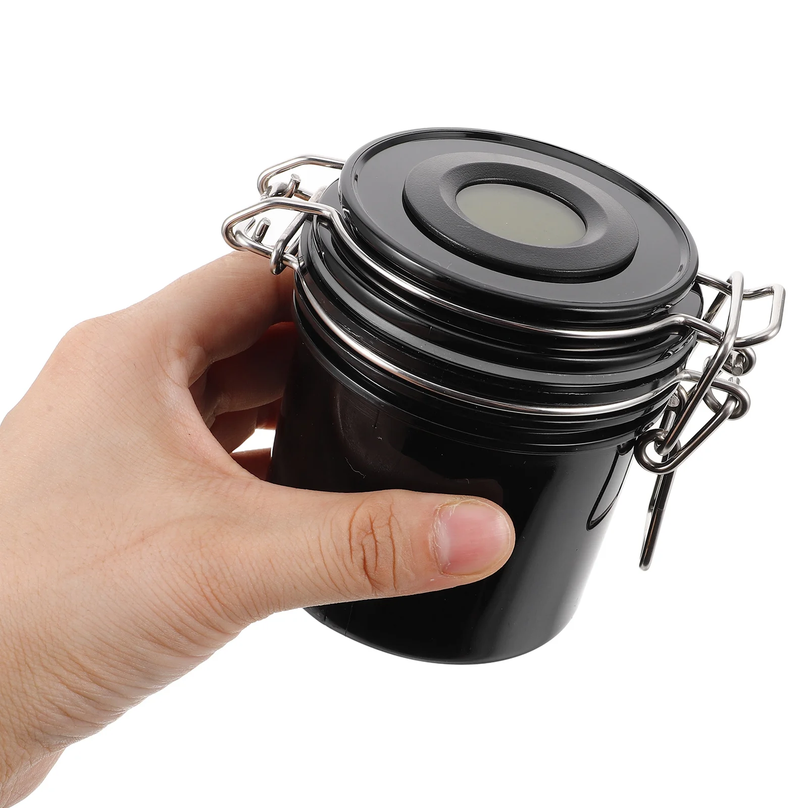 Wimpern-Aufbewahrungsbehälter, luftdichtes Wimpernverlängerungsglas, feuchtigkeitsbeständig, leicht, tragbar, für Salon- und Heim-Organizer, Kleber