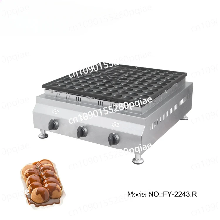 Fast Food Machines Goodloog 100 Holes Gas Mini Pancake Maker Machine Wholesale Dutch Poffertjes Machine