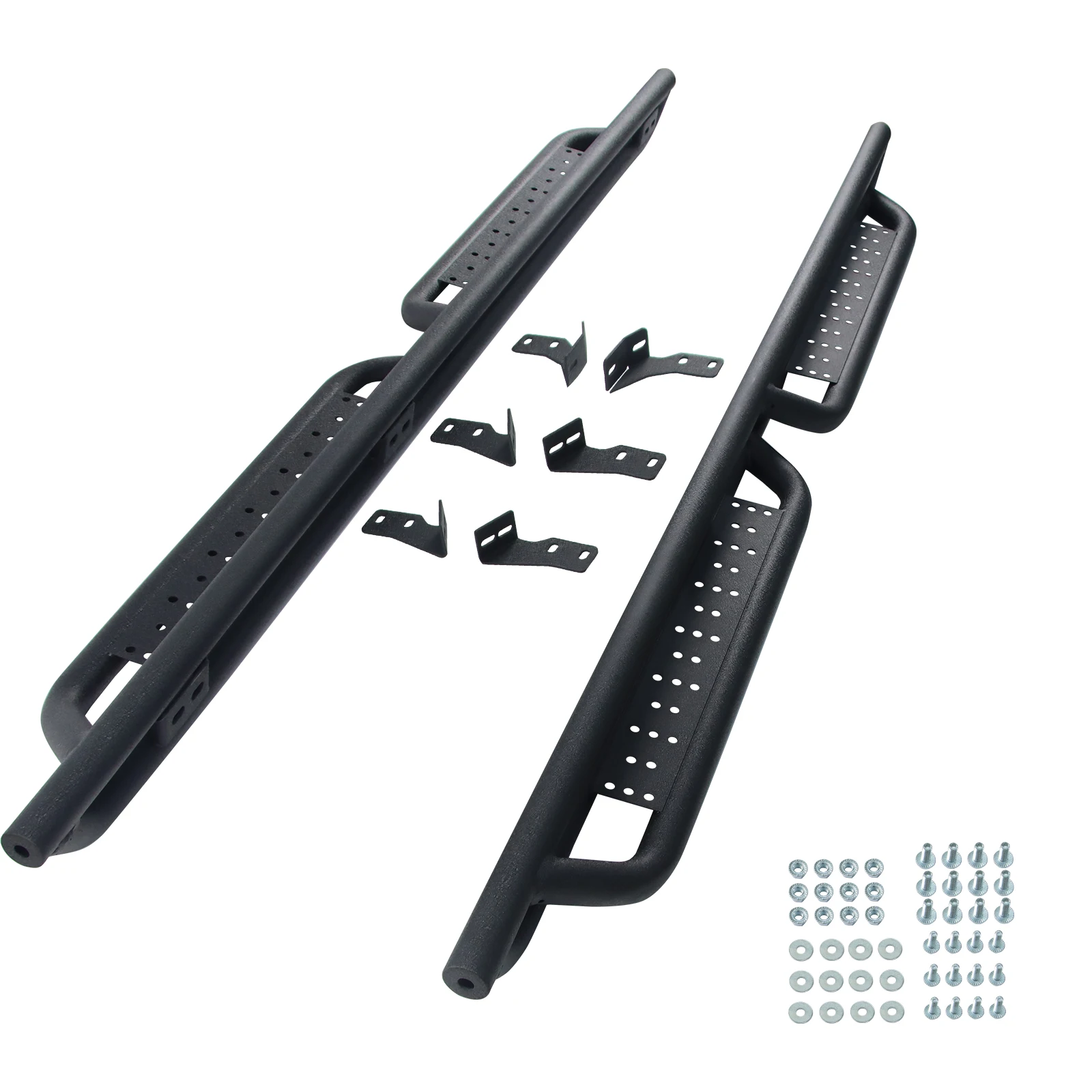 Side Step Nerf Bars Running Boards for 05-23 Toyota Tacoma Double Cab