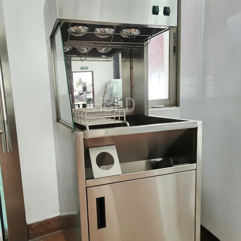 

Multifunctional Vertical French Fry Heating Machine Fast Food Equipment Potato Chip Work Cabinet Display Case for Restaurant