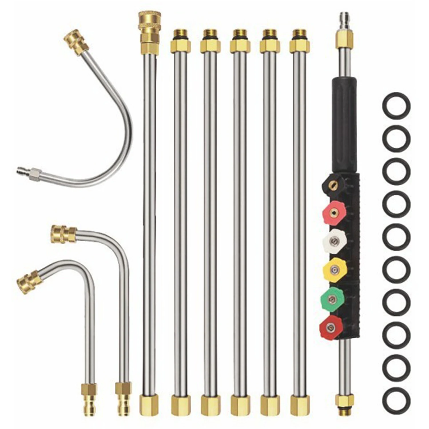 10/8-teiliges Hochdruckreinige – Gun Cleaning Rod Bewertung und Preis
