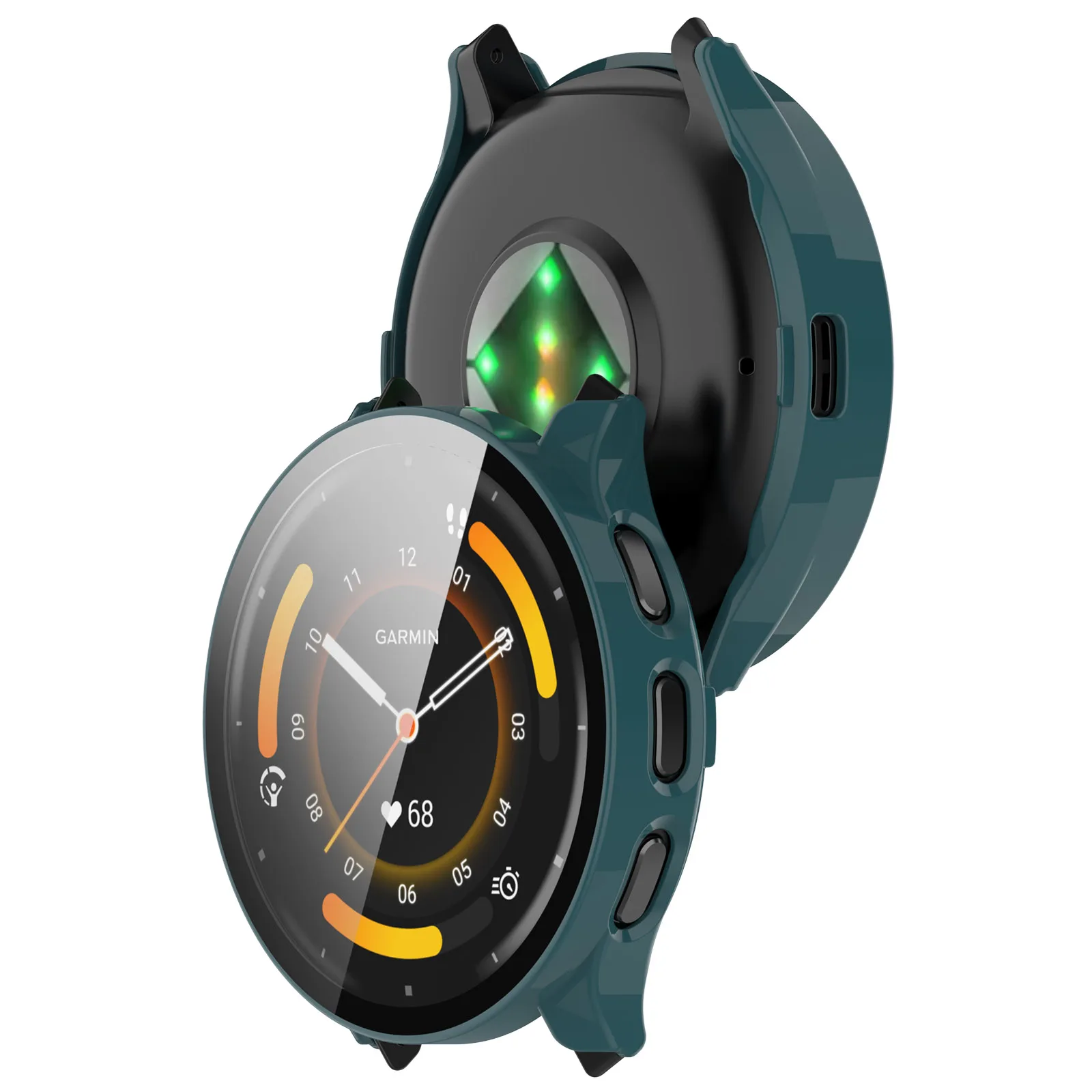 Hard Shell Glass Screen Protector Film Frame Case For Garmin Venu 3/3s/2/2s Venu2 Plus Smart Watch Protective Cover Accessories