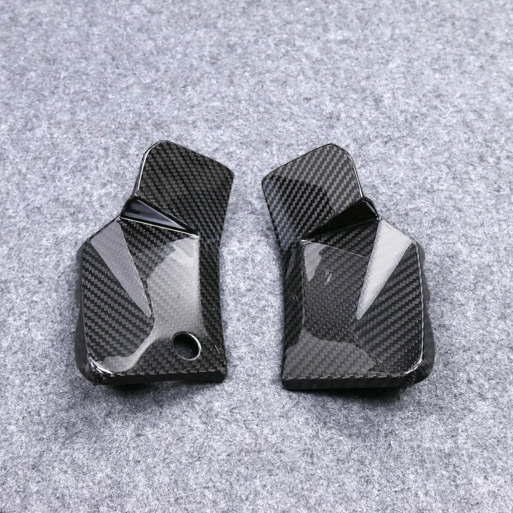 Motorcycle carbon fiber front fairing internal plate modification accessories