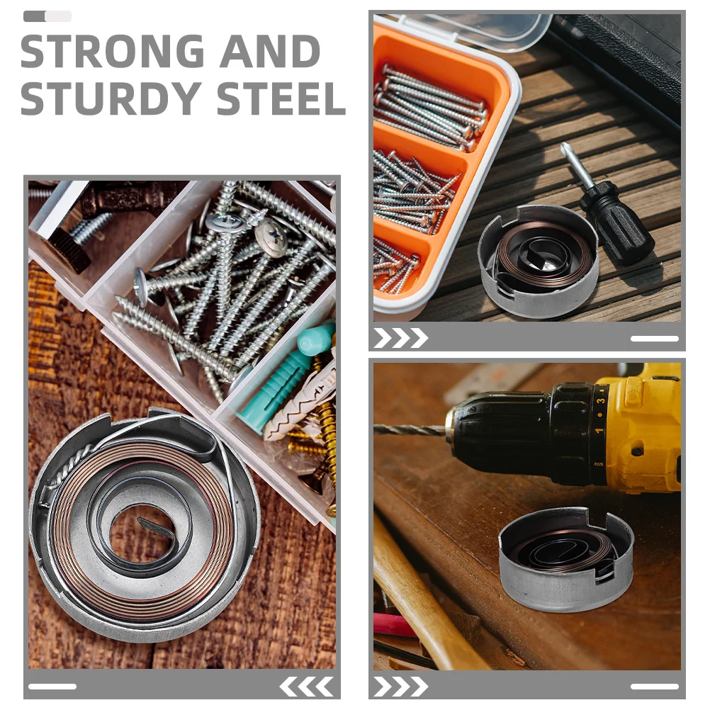 1Set Coil Spring Assembly for Drill Press Quill Precision Engineered Return Mechanism Enhanced Durability and Seamless Operation