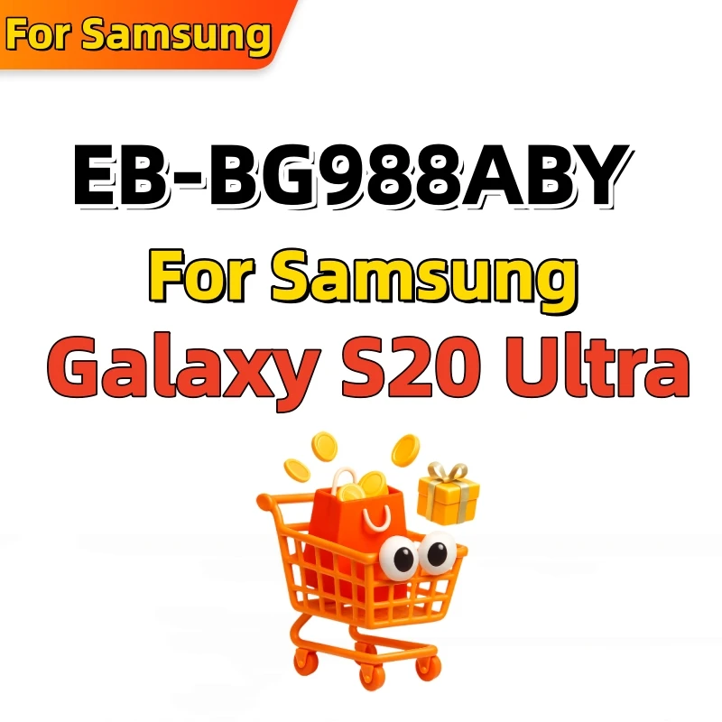 Brand New EB-BG988ABY 5000mAh Replacement Battery For Samsung Galaxy S20 Ultra S20Ultra S20U Mobile phone Batteries+Tools