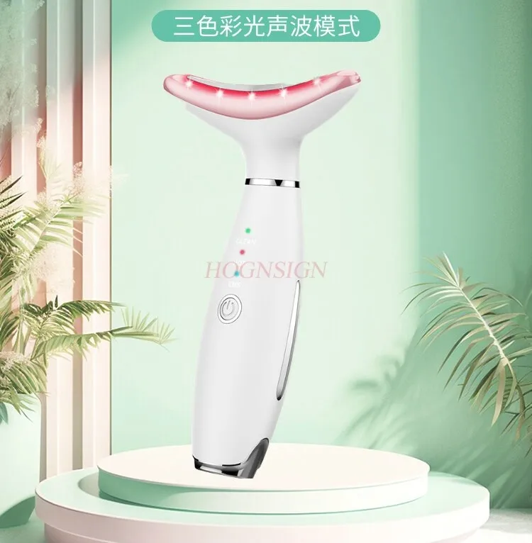 Neck Massage Device for Removing Neck Wrinkles Micro Current Neck Beautifying Device for Nourishing Skin and Neck Care