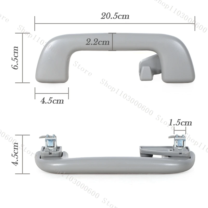 1PC For Toyota Corolla Yaris Vios EZ RAV4 Aruis Prius Car Inner Roof Safety Handle Ceiling Armrest Handrail Roof Pull Handle