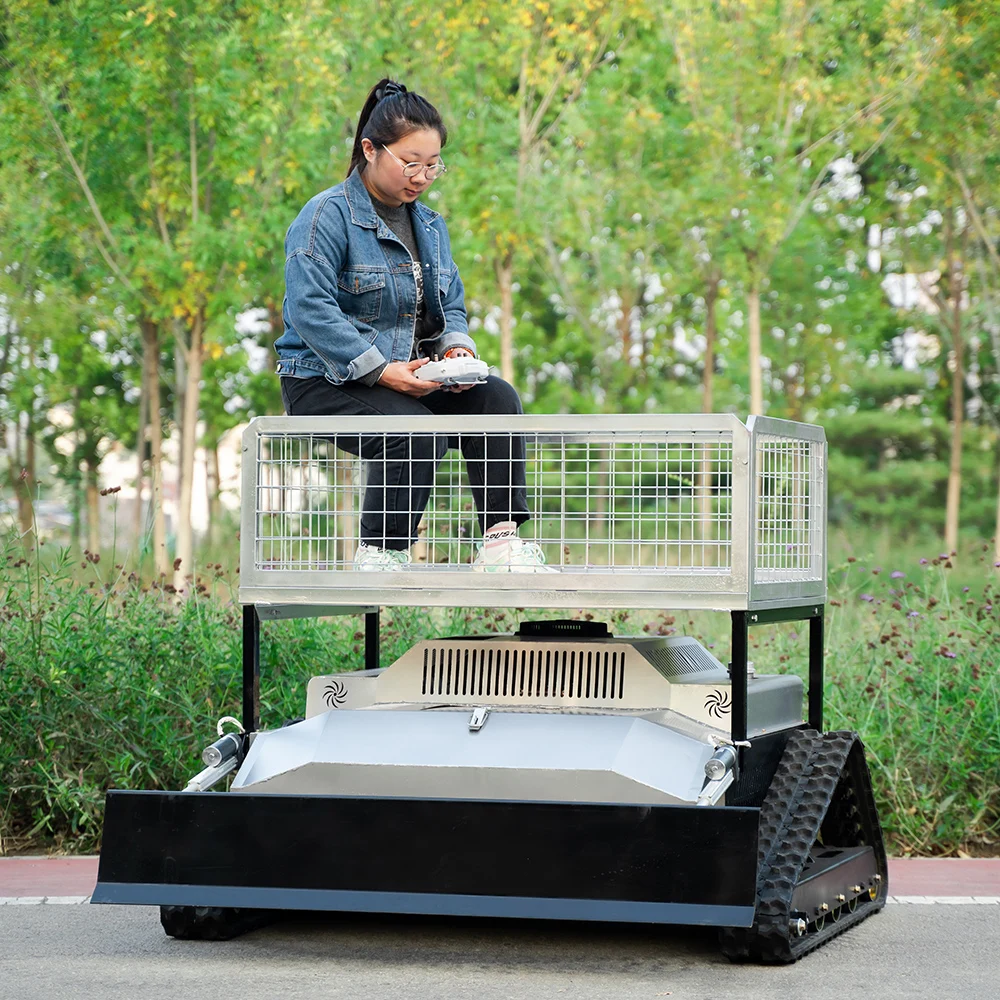 Venda quente de alta qualidade inteligente cortador de grama radar motor híbrido elétrico pode ser instalado com gps com rtk