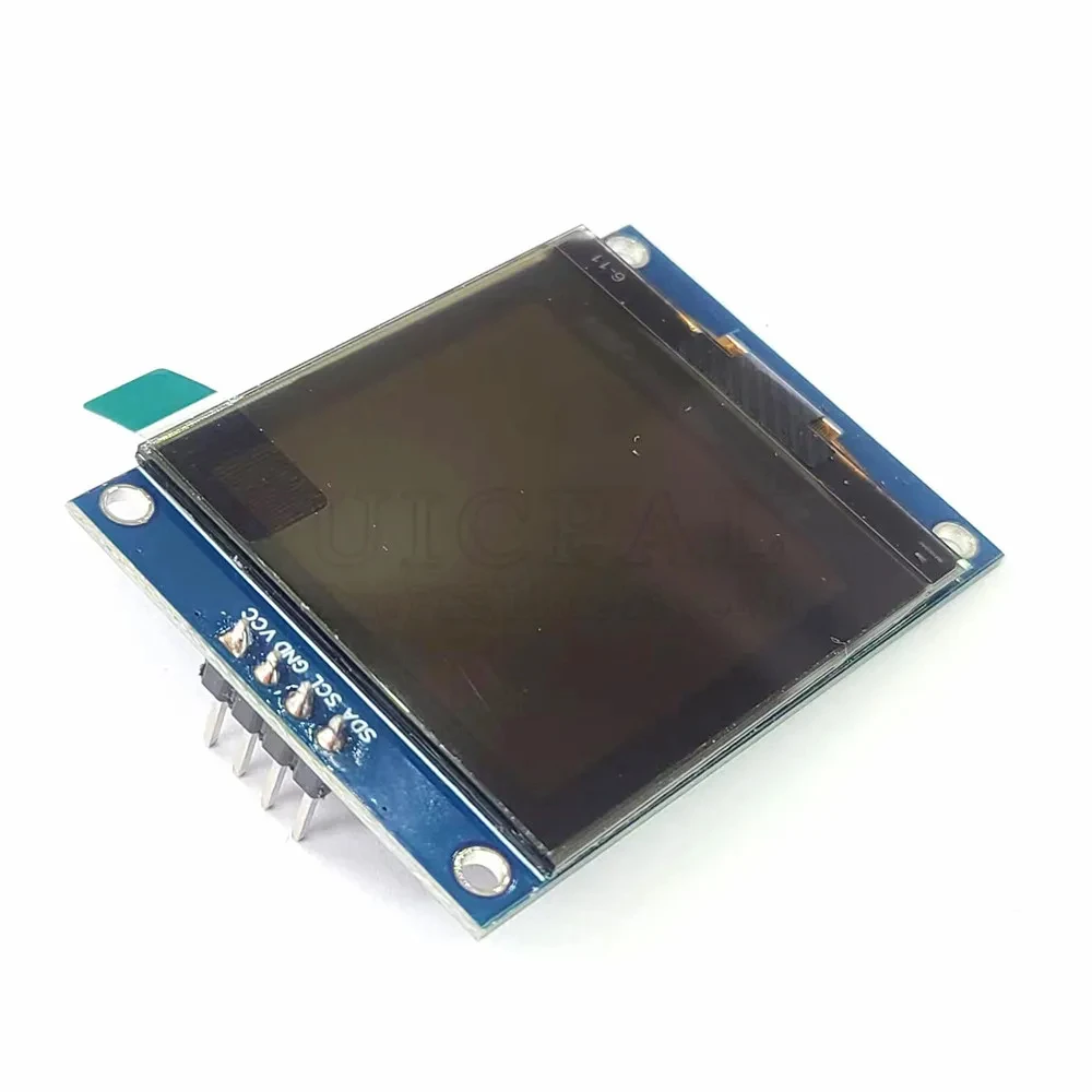 1.5 Inch OLED LCD Module White Display 128*128 Dots Driver Chip SH1107 COG I2C IIC 4PIN 3V-5V