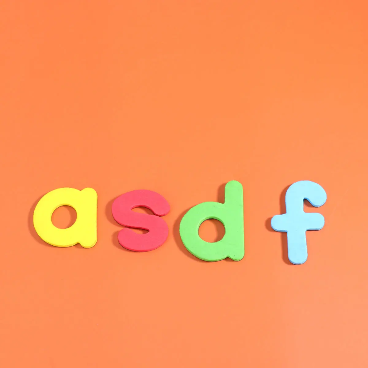 Autocollants magnétiques pour réfrigérateur, 2 ensembles, Alphabet Eva, lettres anglaises colorées éducatives, faciles à appliquer, sans résidus