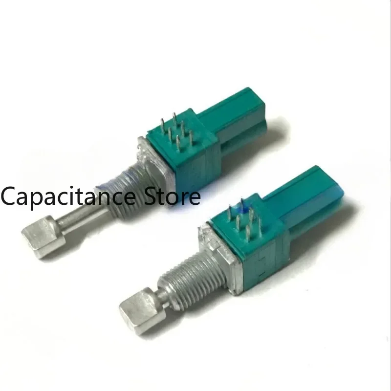 

5PCS Precision potentiometer with locking device push-pull shaft RK097121TD57 dual B10K amplifier audio