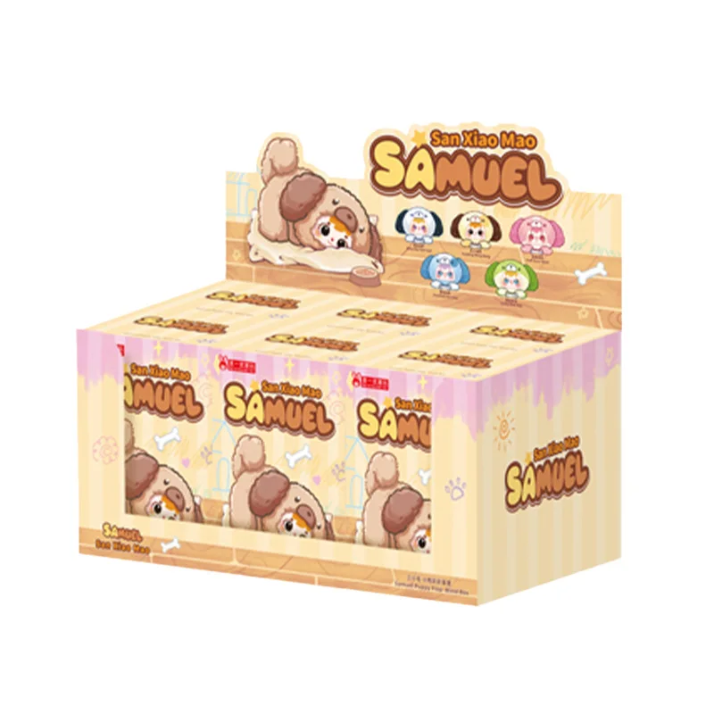 

Cute Plush Toy with Three Small Hairs Fragrant and Soft Lying Dog Blind Box Giving a Friend a Birthday Gift