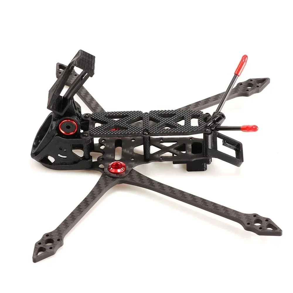 HGLRC Rekon5 210 mm Kohlefaser 5 Zoll 4 mm Arm Mini Long Range Frame Kits 72 g mit nackter Halterung für GoP SMO 4K FPV LR5 Drohnen