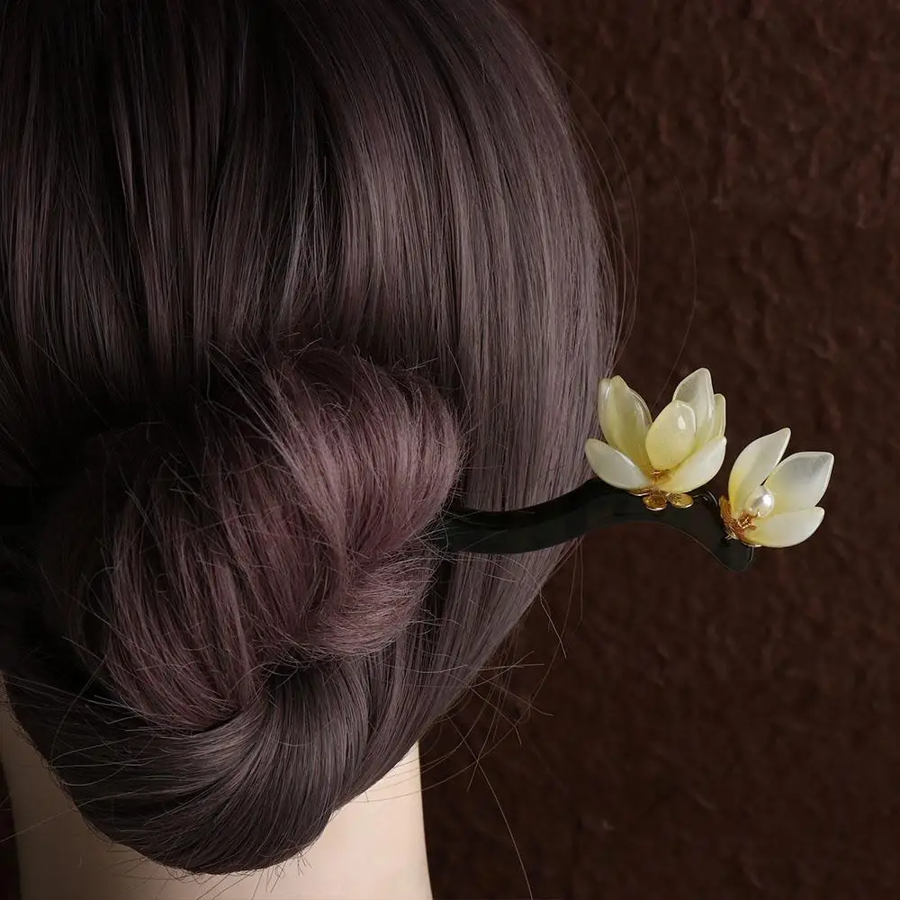 

Hair Sticks For Girls Braided Hairpins New Headdress Women Hair Sticks Chinese Hair Fork Korean Hanfu Hairpins Wood Hair Clip