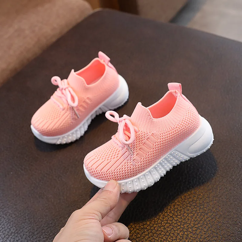 

New Summer Children's Casual Breathable Mesh Sports Shoes Toddler Kids Running Fashion Sneakers Soft Bottom Anti-slippery
