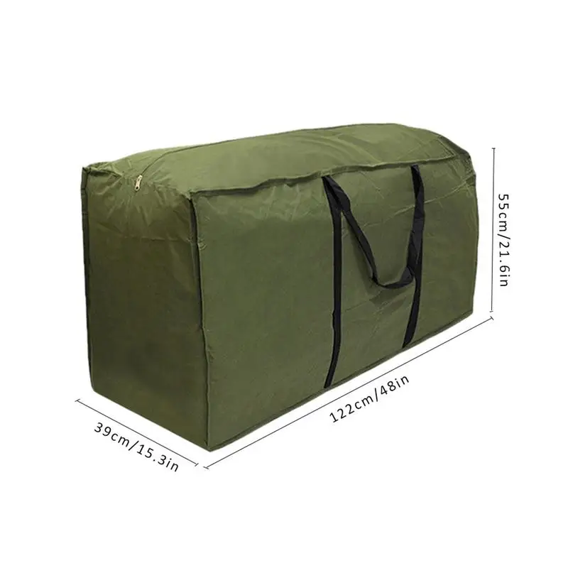 Cushion Storage Bag Large Capacity Furniture Protective Cover Outdoor Garden Waterproof Dustproof Christmas Tree Organizer New