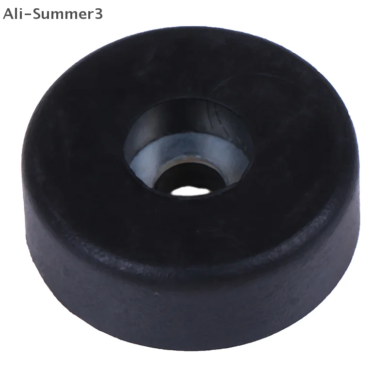 （YY）4Pcs Plastic Bumpers Embedded Washer Feet Pads Instrument Holder 30x10mm Universal Noise-reducing Leg Base for Furniture