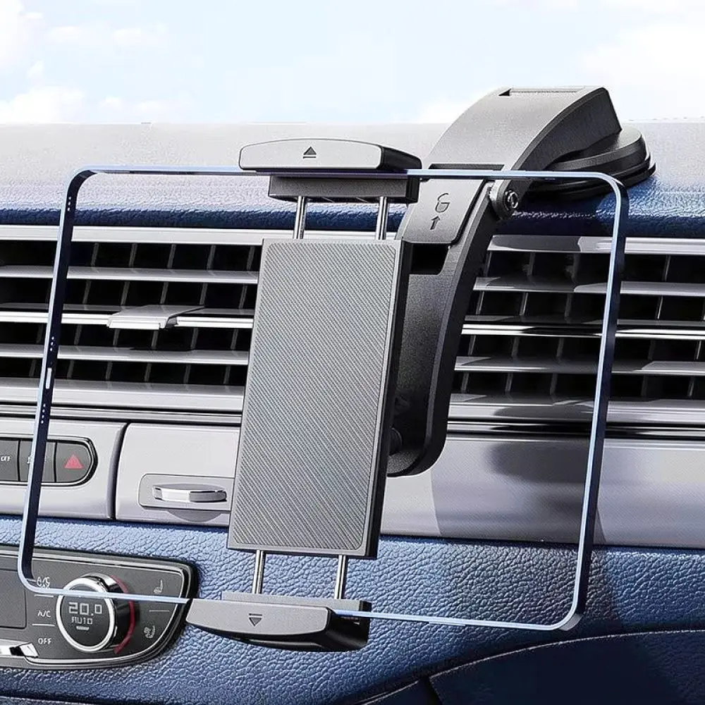 Car Headrest Tablet Holder Adjustable Mount Bracket For iPad Mobile Phone Universal Backseat Stand Vehicle Travel Gear Supplies