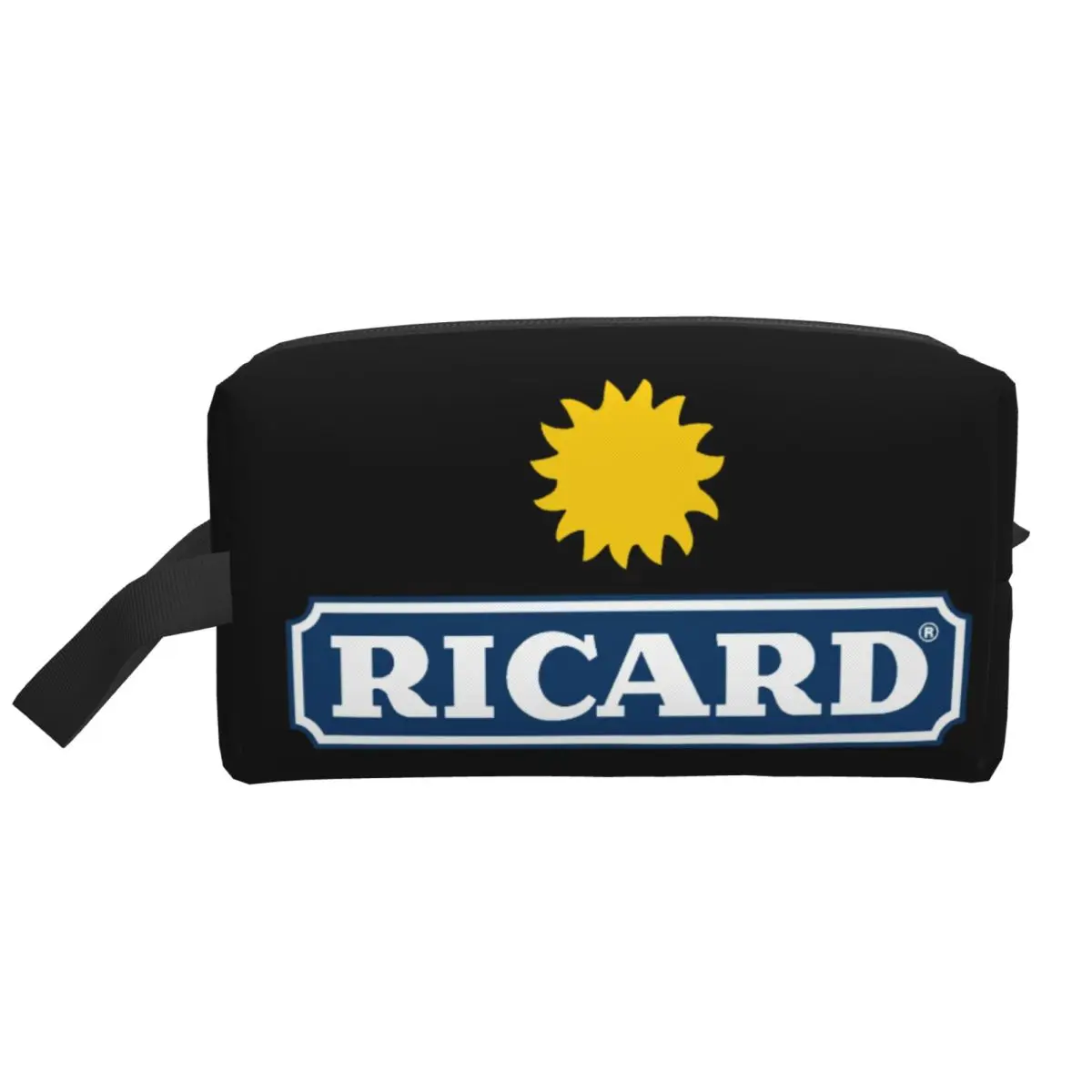 Custom Travel Ricards Drink Toiletry Bag Fashion Makeup Cosmetic Organizer Women Beauty Storage Dopp Kit Box