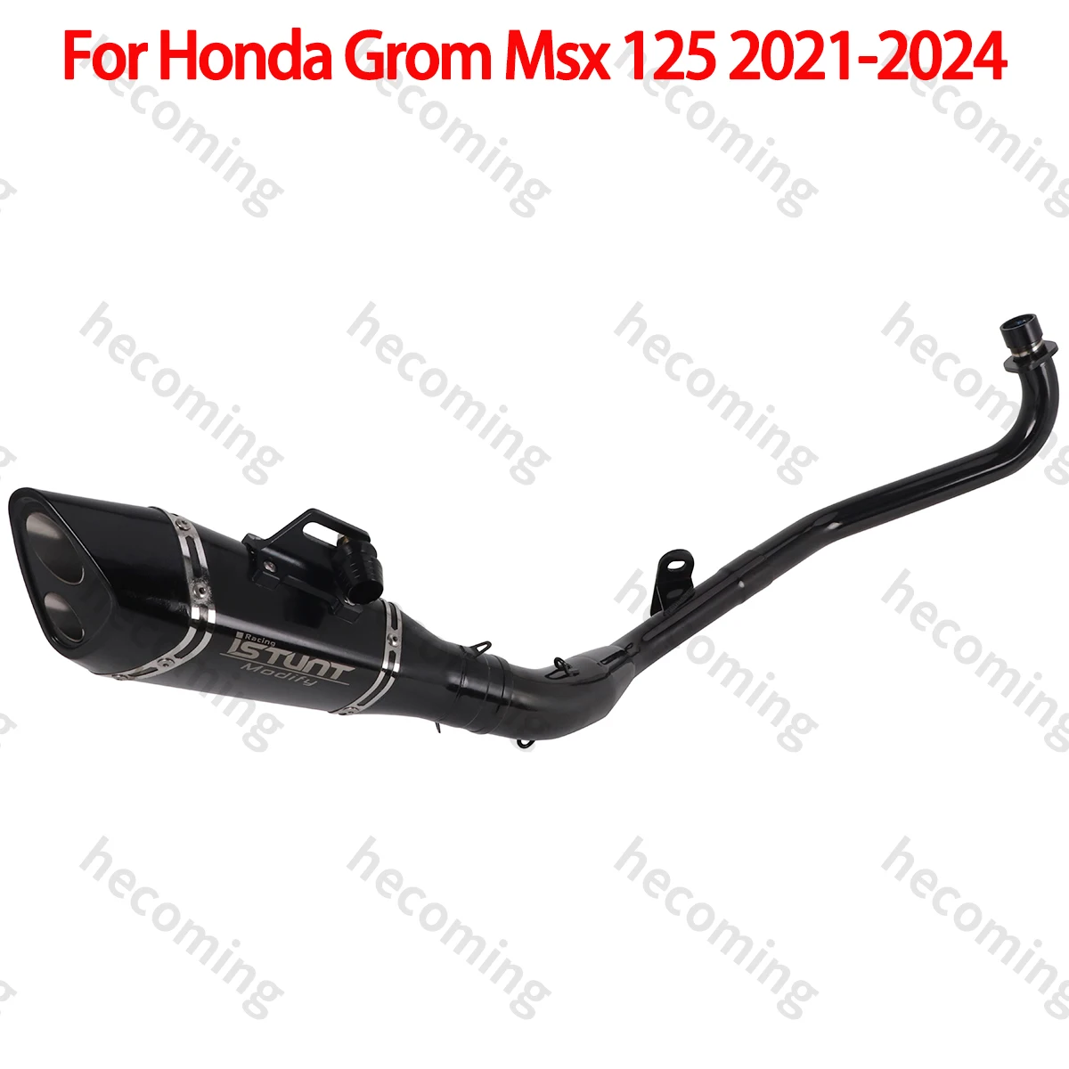 

GROM 125 Full Exhaust System Slip-On For Honda GROM 125 MSX 125 2022 - 2025 years Motorcycle Exhaust Escape Modify Muffler
