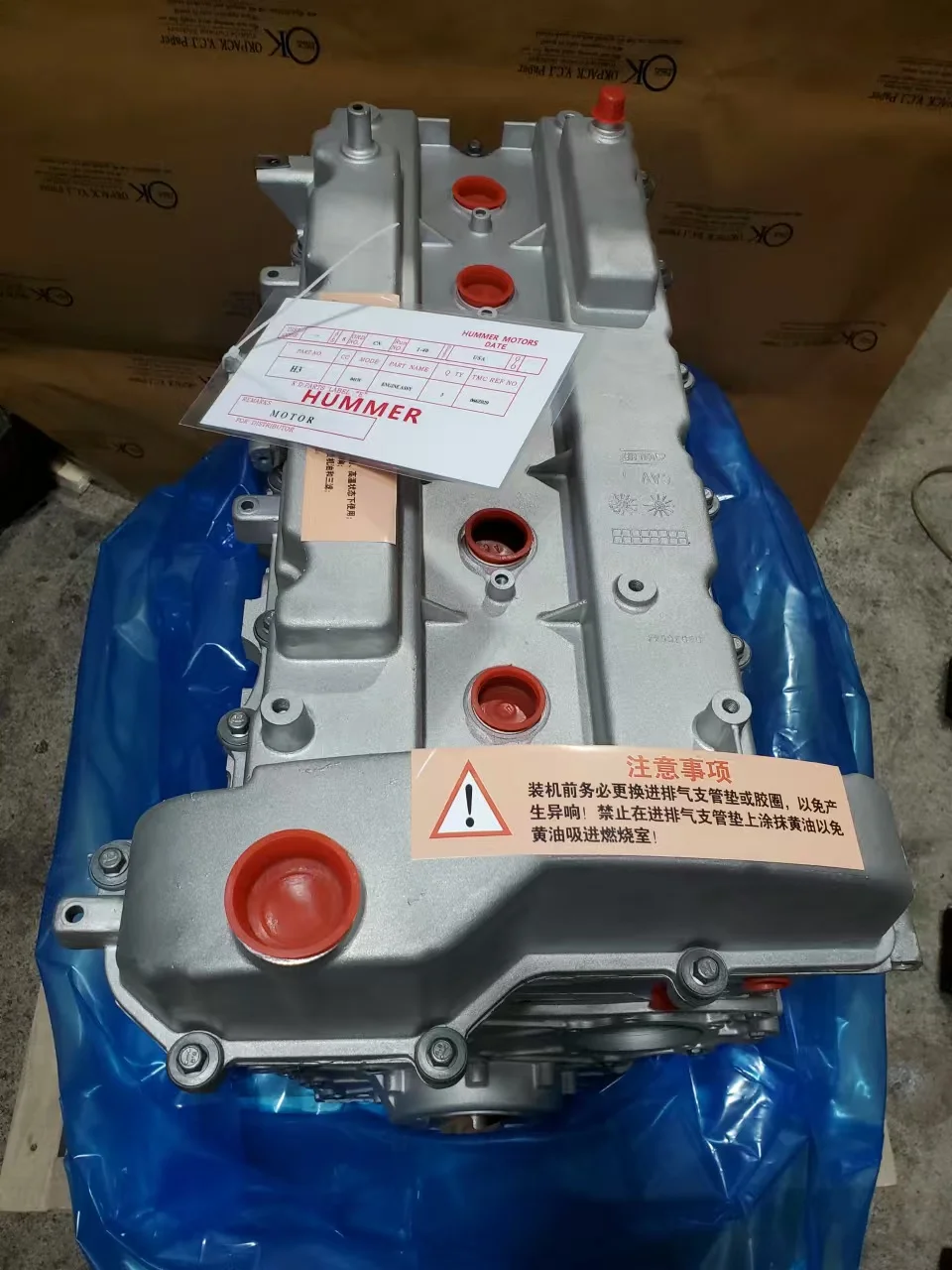 سعر المصنع كتلة الأسطوانة 3H قطع غيار السيارات h-u-m-m-e-r H3 سيارة، سنوات 2009، نوع المحرك LLR 3,7 Ltr محرك كتلة طويلة