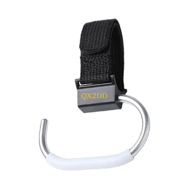 QX2D Easy Installs Baby Strollers Hook No Tool Required Quick Attachments Holds 15kg Load Not Slip Design Universal Fit