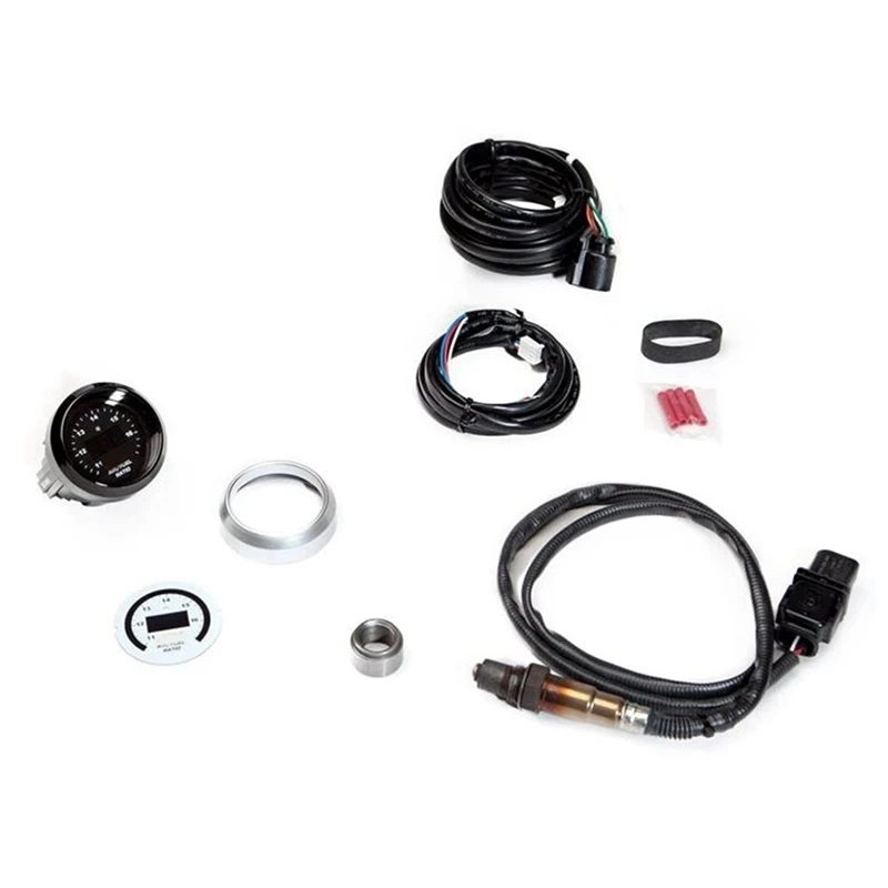 1Set Racing Air Fuel Ratio Gauge 30-4110 AFR 52Mm Wideband O2 UEGO Controller With 4.9 LSU Oxygen Sensor 0258017025