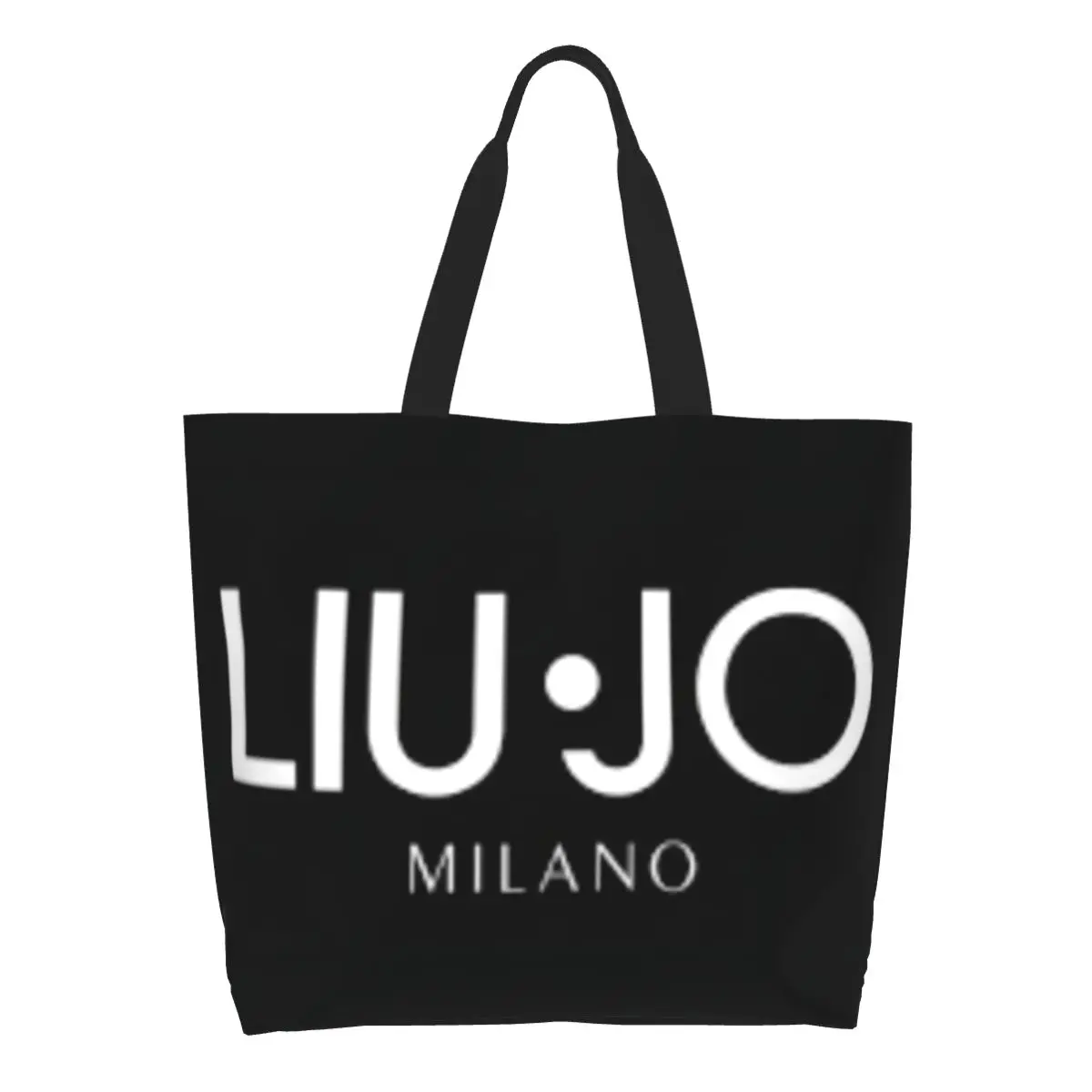 Funny Liu Jos Logo Shopping Tote Bag Reusable Groceries Canvas Shopper Shoulder Bag