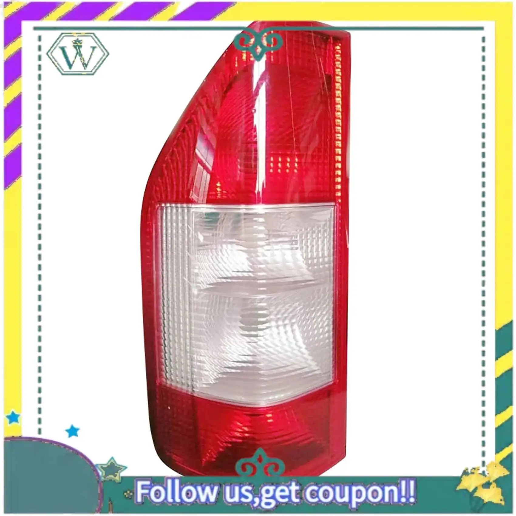 

Модернизированные 1 пара автомобильных задних фонарей для Mercedes Sprinter 1995-2006 гг. Задний фонарь грузовика в сборе без лампы Задний стоп-сигнал тормоза