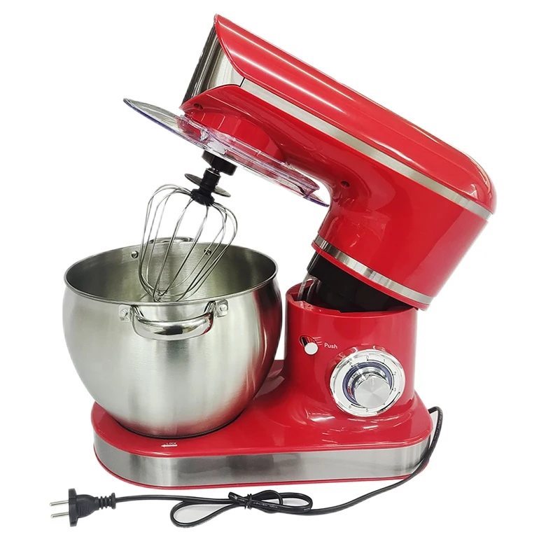 Batidora de masa doméstica pequeña de 8,5l, amasadora de masa para fideos, pan, Pizza, Mezclador de alimentos en espiral