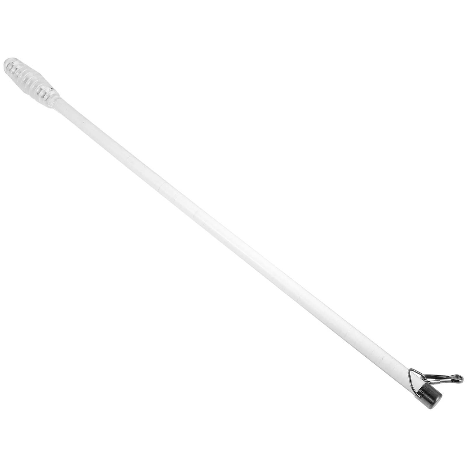 

20" Clear Acrylic Curtain Pull Wand Invisible Drapery Rod For Smooth Control Modern Blind Tilt Wand Replacement Window