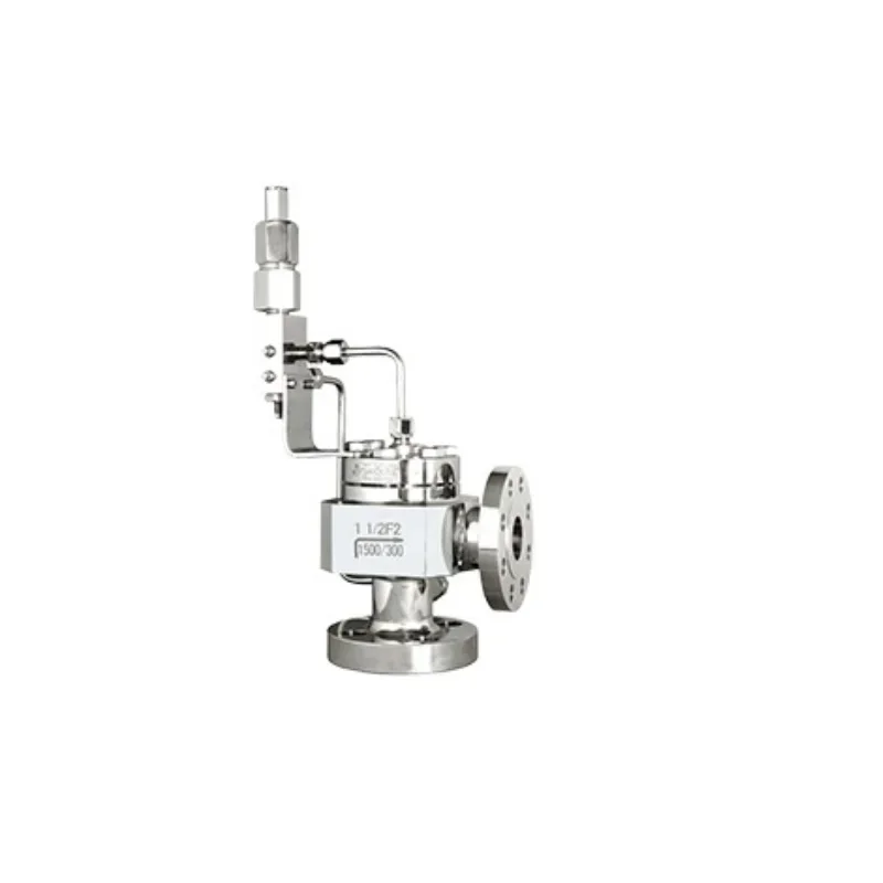 Piloted Operated Safety Pressure Relief Valve For GAS