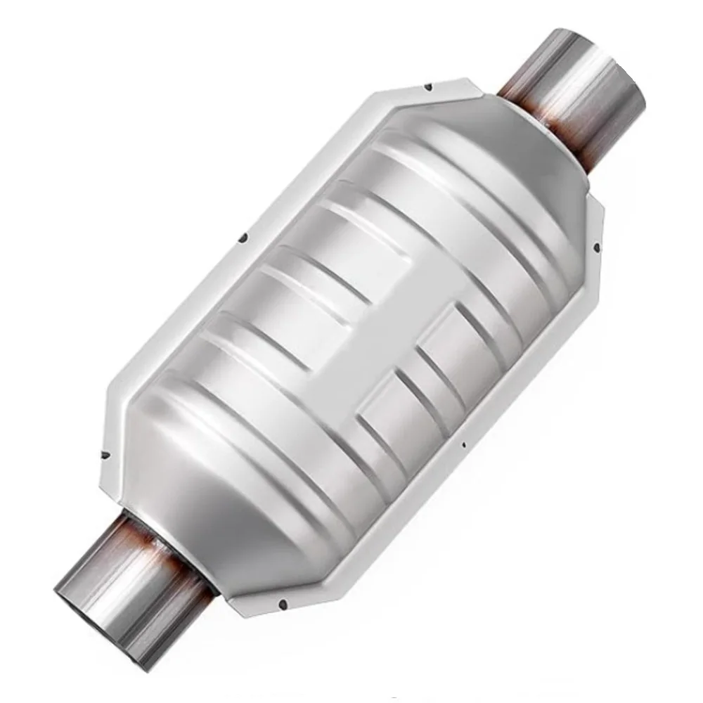 2.25 Inch Universal Catalytic Converter With Heat Shield Without O2 Port Catalytic Converter