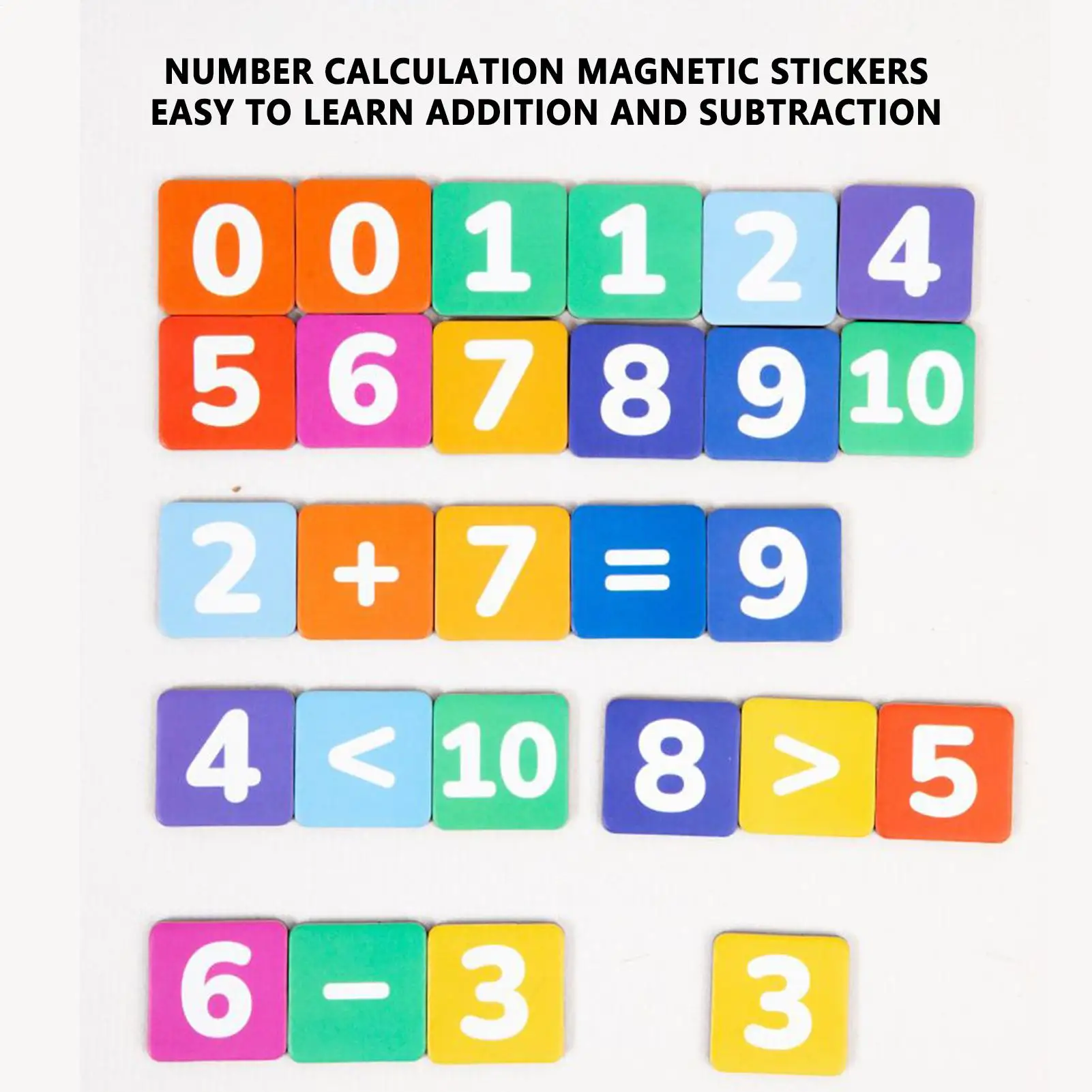 새로운 몬테소리 장난감 교육 수학 조작 숫자 계산 블록 유치원 학습 장난감 어린이를위한 유아 3-5 년