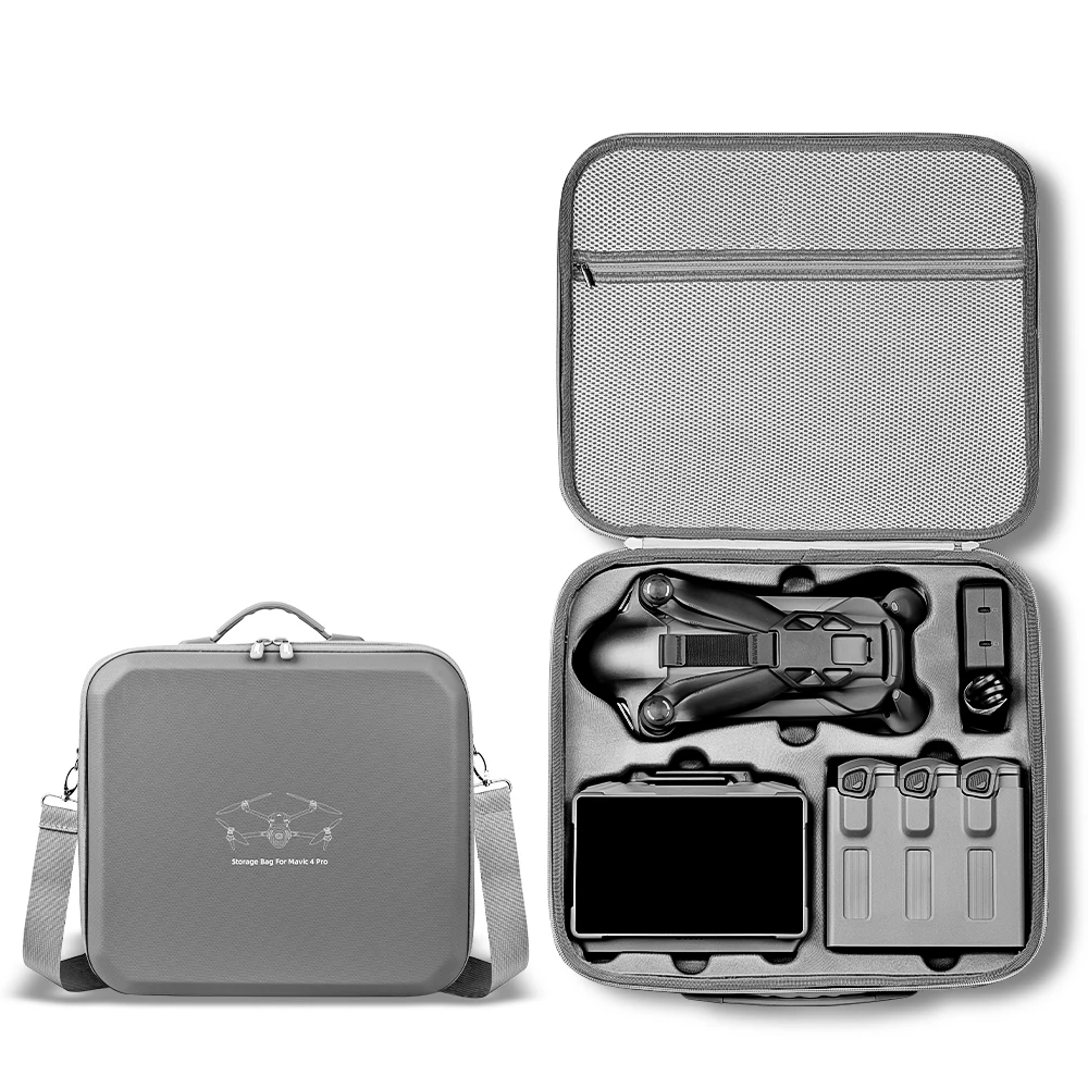 

For DJI MAVIC 4PRO Storage Bag with Screen Remote Control Storage Bag Shoulder Crossbody Bag Handbag Box Luggage Accessories
