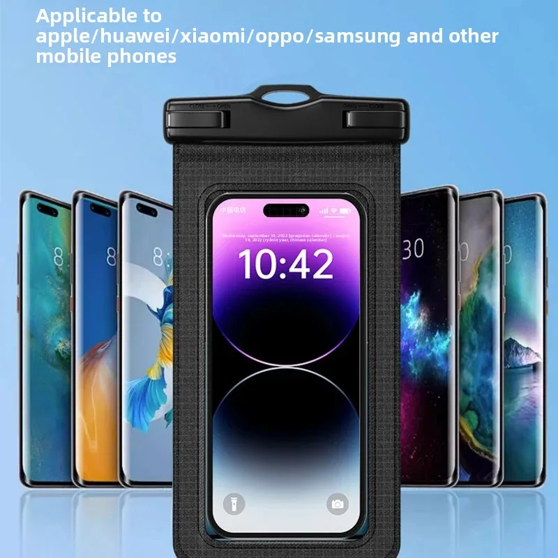 Waterproof Smartphone Case Cellphone Pouch Underwater Phone Case Waterproof Phone Pouch for Swimming Bag Floating Phone Case