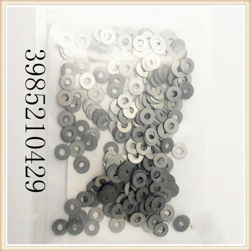 100PCS 4-9-0.2mm 4-9-0.5mm 4-9-1mm 3-7.2-0.3mm Diesel Injector Pressure Regulating Gasket for Steyr Adjustable  Washer