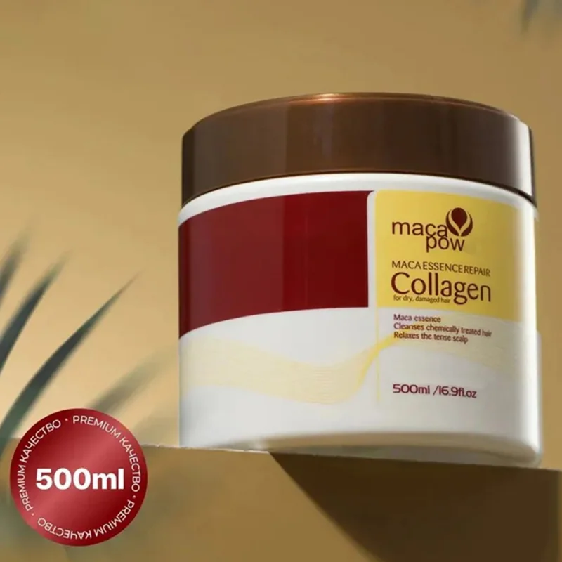 

Collagen Argan Oil Hair Treatment - 500ml Mask for Damaged Hair