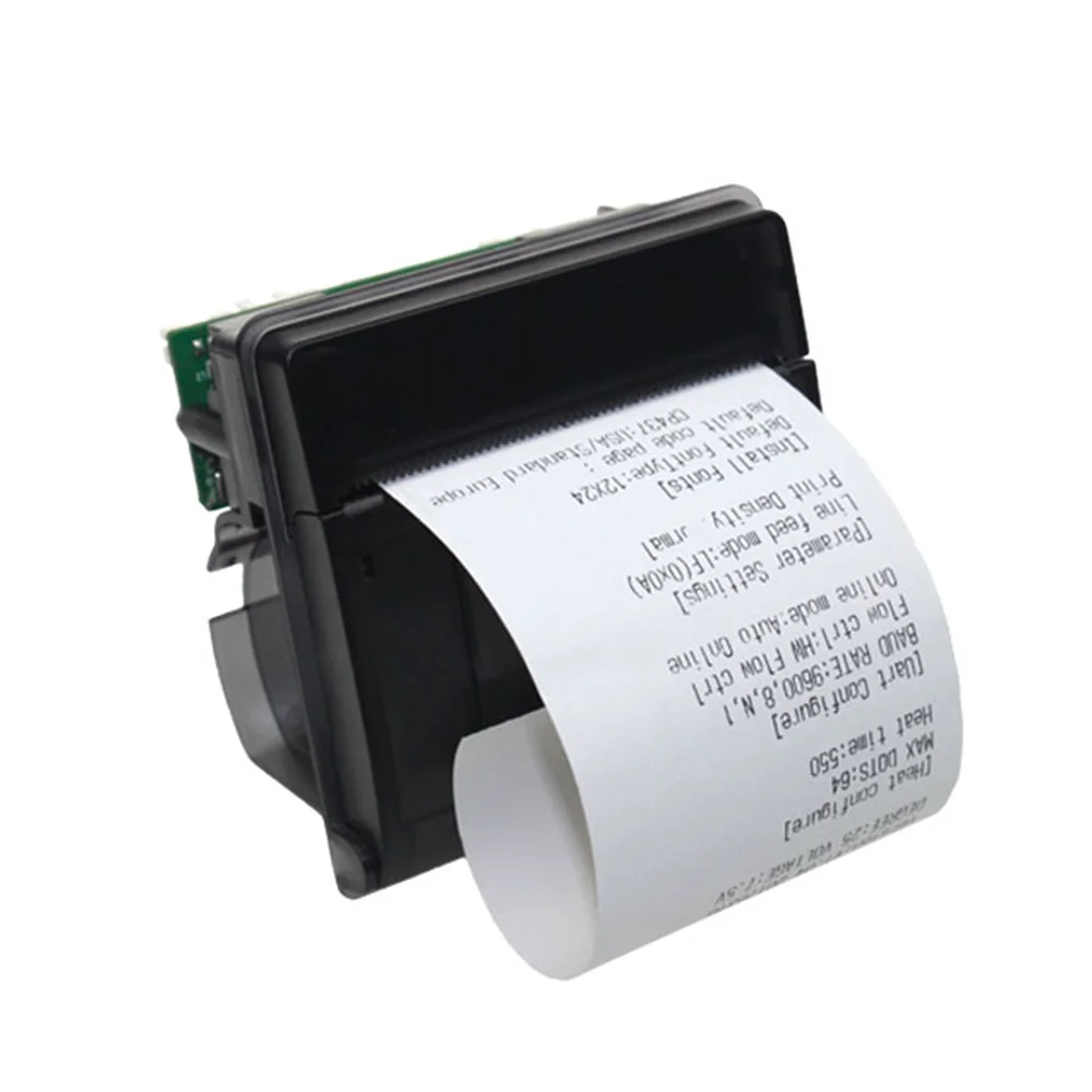 CASHINO 58mm high speed mini USB embedded thermal bill panel mount printers CSN-A1 for weighing scales (USB, DC12V)