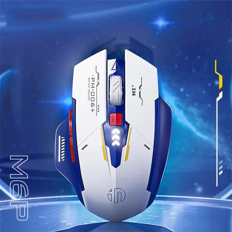 

New Type-C 2.4G Wireless Mouse Rechargeable USB Optical Silent Mice Ergonomic 6D Office Gaming Mouse For Laptop PC Computer