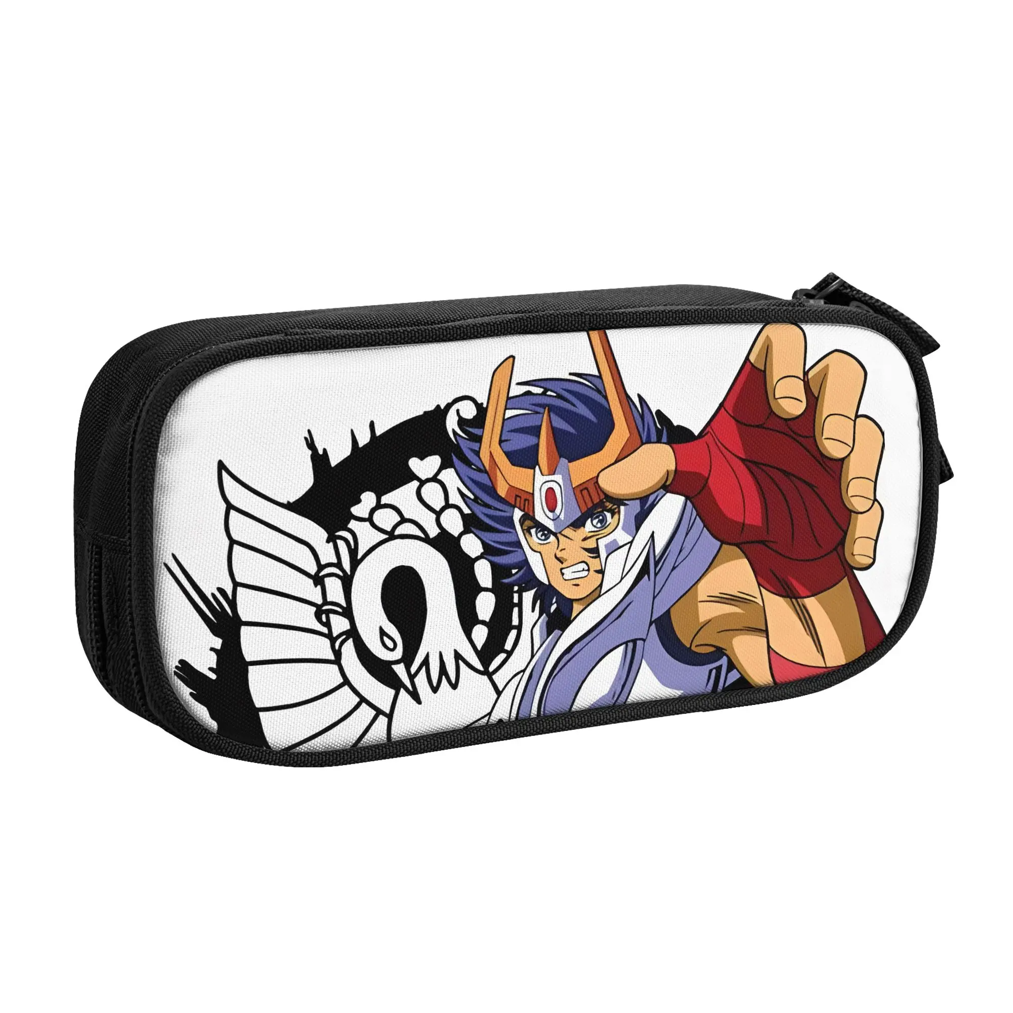 Large Capacity Bags for Child Cartoon Phoenix Ikki  School Pencil Bag for Boys Gilrs Kids