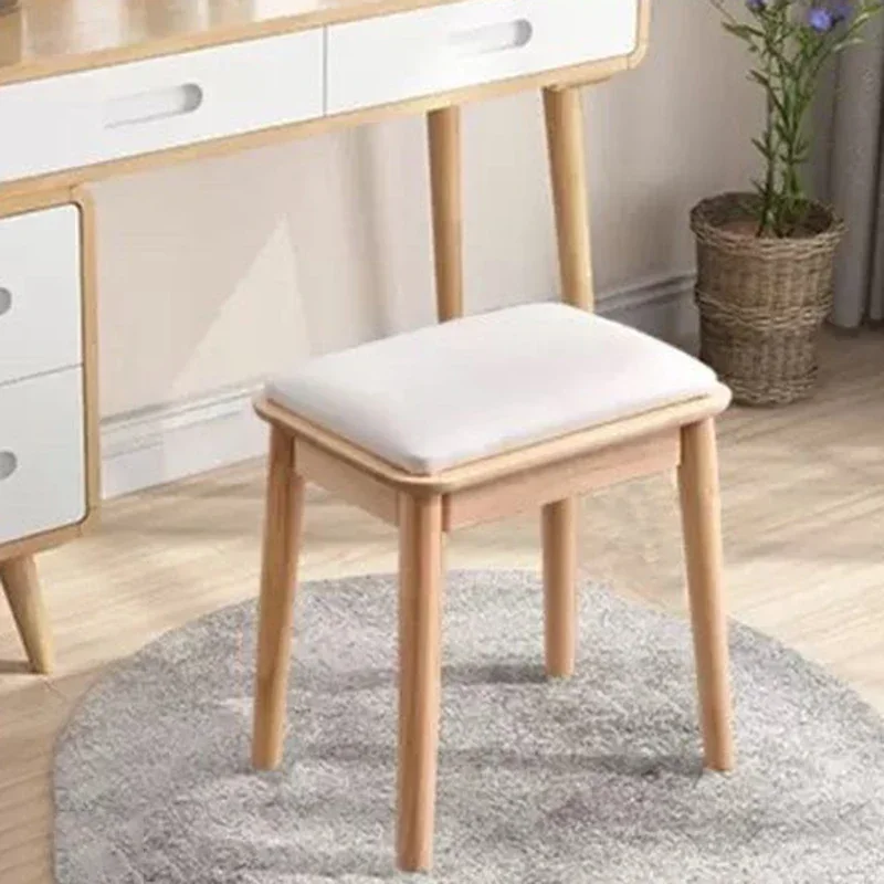 

Wood Stools Economic Aesthetic Minimalist Fashionable Senior Stools Creative Morden Luxury Muebles Para El Hogar Furniture