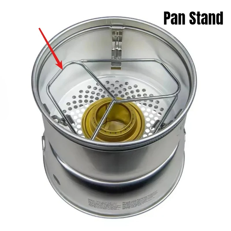 1PCS Stainless Steel Pan Stand for Trangia 27/25 35/37 Serie Storm Furnace Accessories Fits Trivet Support Smaller Pots