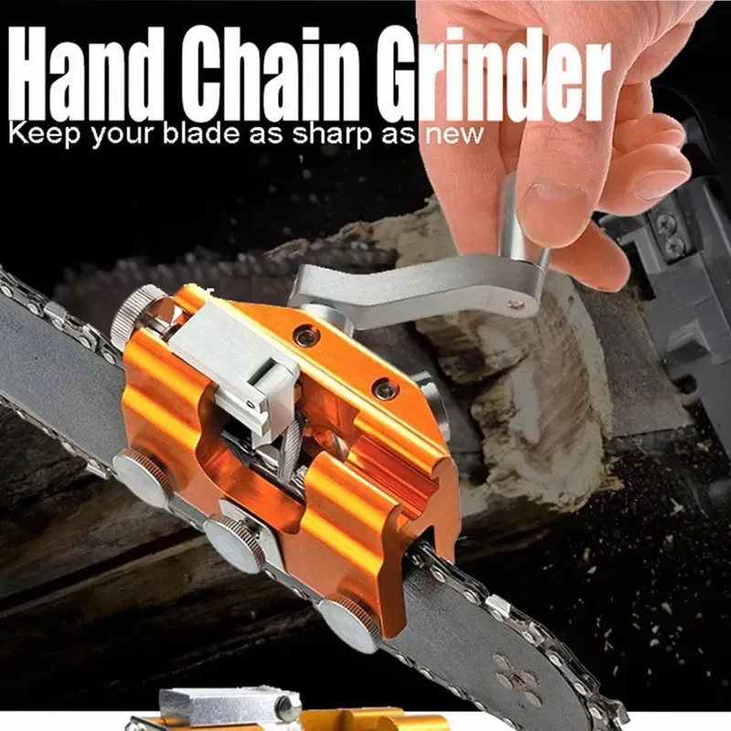 Chainsaw Chain Sharpener Household Manual Chain Grinder Chain Saw Sharpener for Chainsaw