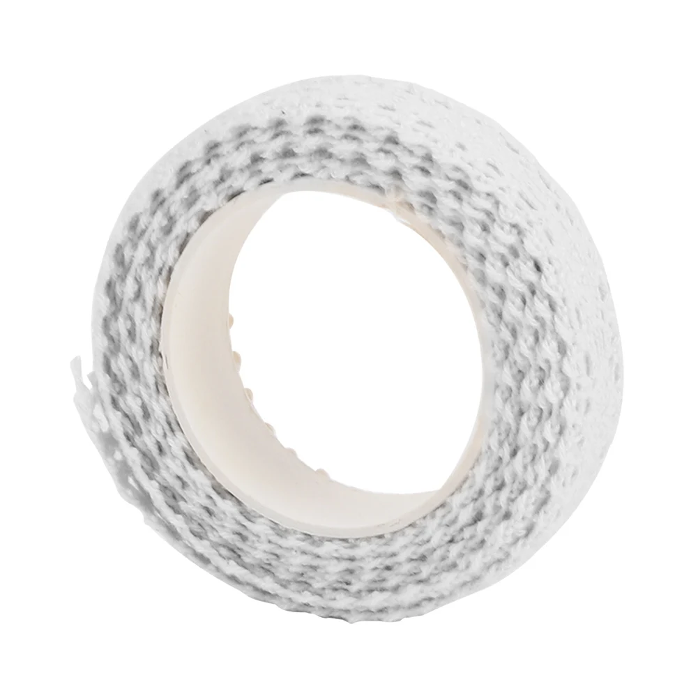 ริบบิ้นลูกไม้ประดับกล่องเอนกประสงค์งานแต่งงานของขวัญอเนกประสงค์สองด้านผ้าประดับบ้านเทปผ้าตัดผ้าติดเองงานฝีมือแบบ DIY