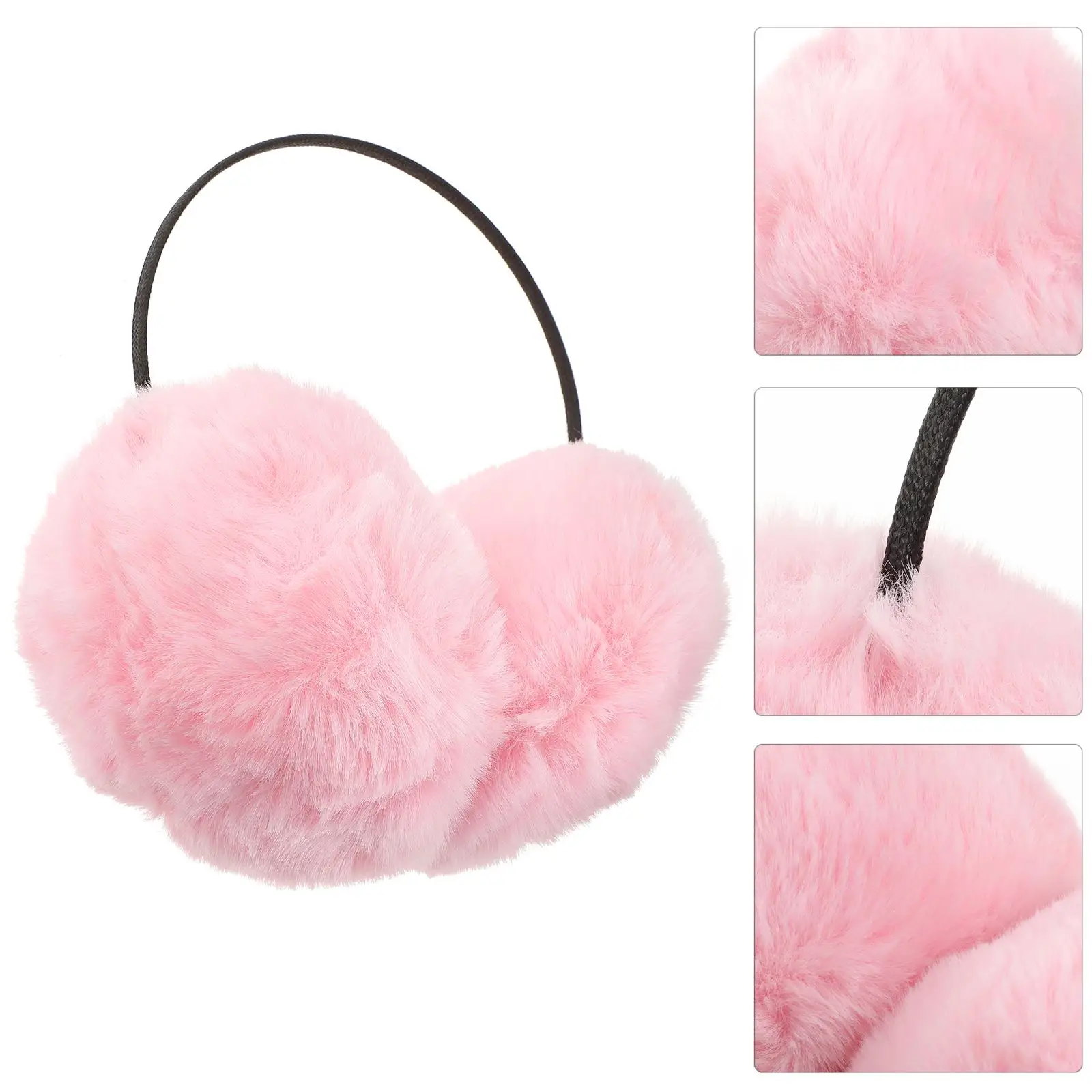 マフイヤーマフ冬イヤーウォーマー女の子女性屋外イヤーマフカバー居心地の良いソフトアクセサリー