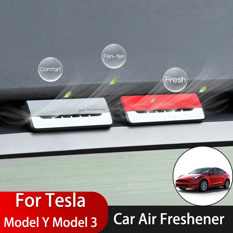 For Tesla Model 3 Model Y Air Freshener for 2022 Car Interior Decoration Air Vent Perfume Diffuser Fragrance Model Y Accessories