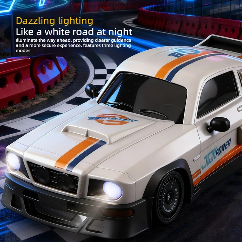 Cool Stuff Toy Car Funny Gift-1:16 High-speed 4WD Rc Drift Car,Remote Control Car,Kawaii Colorful Lighting Rc Cars,Toys for Boys